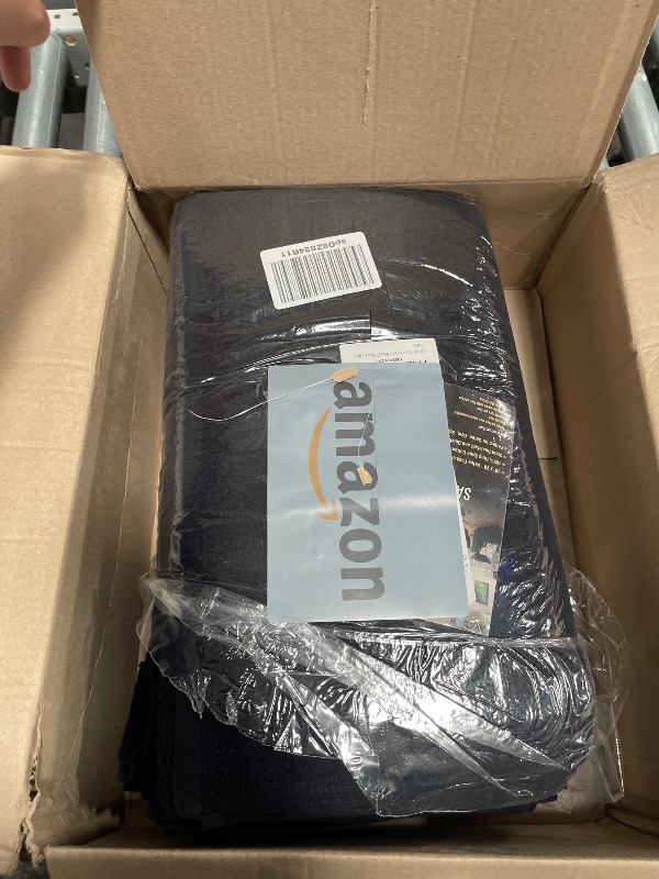 Photo 1 of "Avalon Towels Salon Towels - Black Hand Towels Bulk 24 Pack - 100% Cotton Hand Towels 16x27 inches - Absorbent Spa Towels, Facial Towels, Face Towels & Gym Towels for Working Out (Not Bleach Proof)
