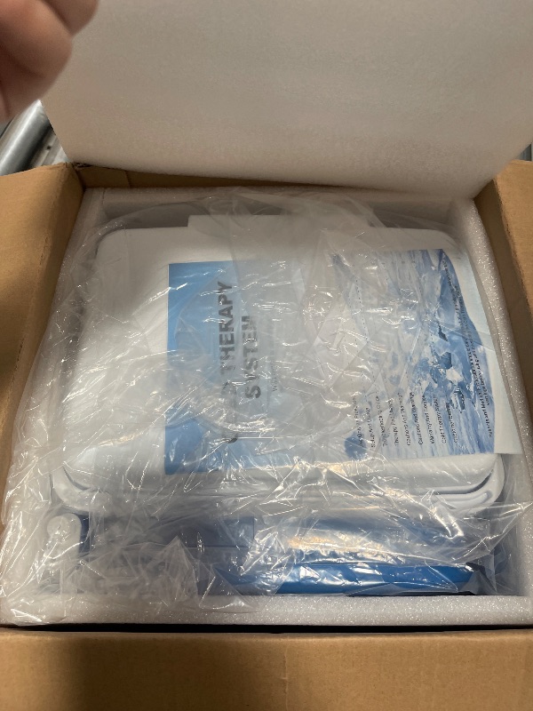 Photo 1 of Ice Machine for Shoulder After Surgery, Shoulder Rotator Cuff Cold Therapy Machine Compression Pad Cryotherapy Machine for Post-Surgery Care, Ice Therapy System for Knee, Elbow, Joint (6-Quart)