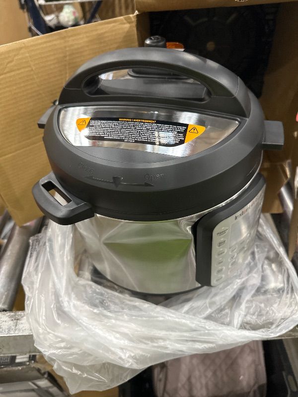 Photo 1 of *** PARTS ONLY ** Instant Pot Duo Plus 9-in-1 Multicooker, Pressure Cooker, Slow Cook, Rice Maker, Steamer, Sauté, Yogurt, Warmer & Sterilizer, Includes App With Over 800 Recipes, Stainless Steel, 6 Quarts