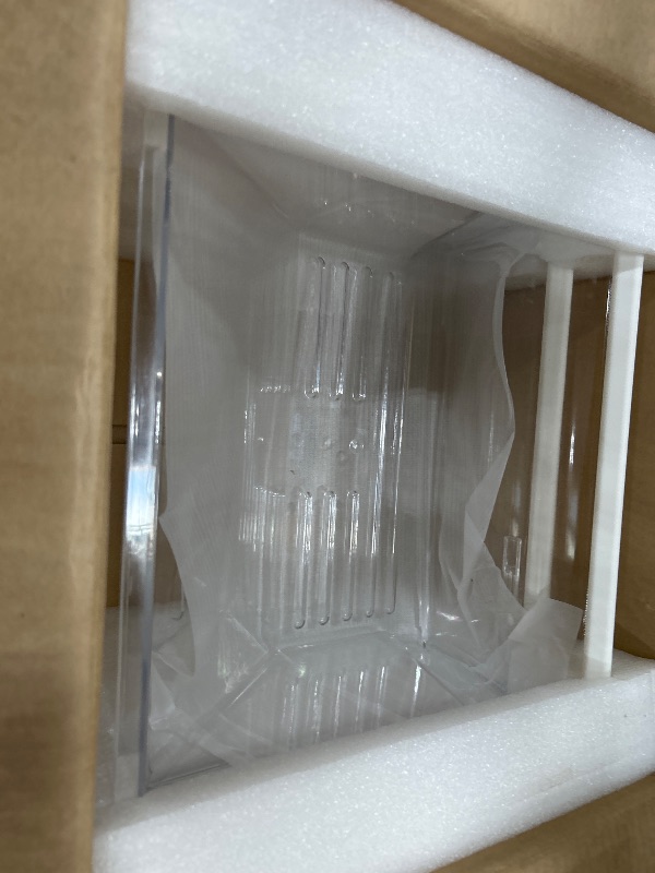 Photo 1 of [2 Pack] 2188656 (Upper) & 2188664 (Lower) Upgraded Crisper Bin Refrigerator Drawers,Compatible With Whirlpool Refrigerator,Kenmore Refrigerator Drawer,WP2188656 Fridge Drawer Humidity Control