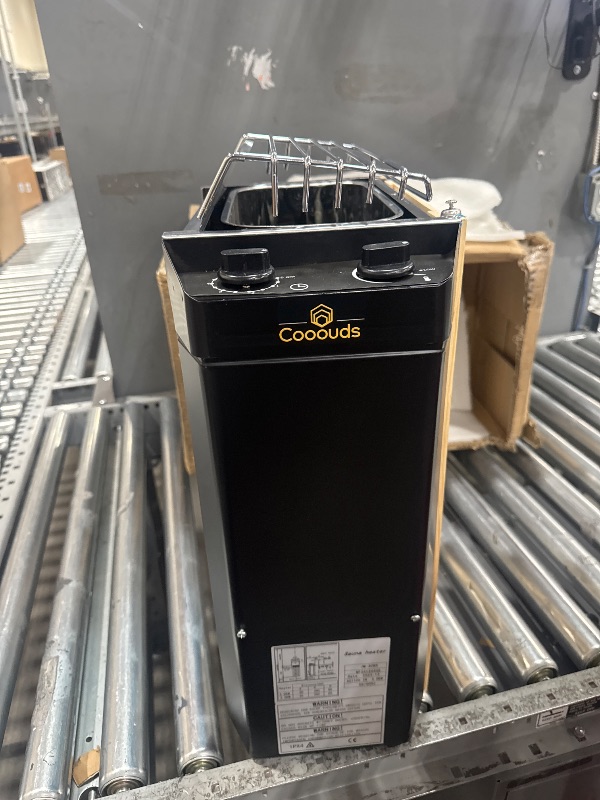Photo 1 of *DENTED*110V Sauna Heater with 3h Timer, 3KW 110V Stainless Steel Electric Sauna Heater, Internal Temperature Control, Sauna Room Equipment for Home, Hotel, Includes Instructions