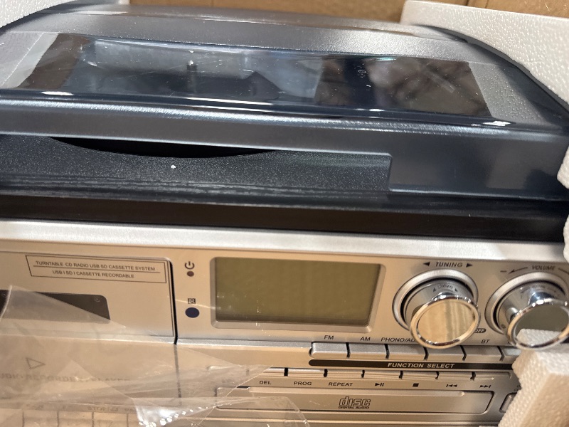 Photo 1 of 10 in 1 Record Player with External Speakers