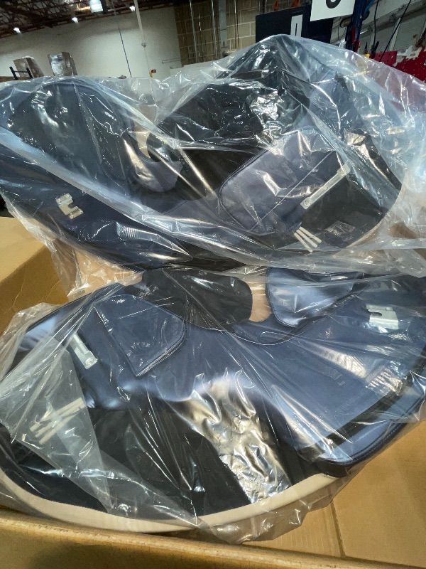 Photo 1 of **Chair Arms Only** Real Relax 2025 Massage Chair Full Body,Dual Core S Track with Zero Gravity Recliner,Lower Back and Calf Heating, LCD and APP Control,Shiatsu,Bluetooth,Office and Home Use,Blue and White 