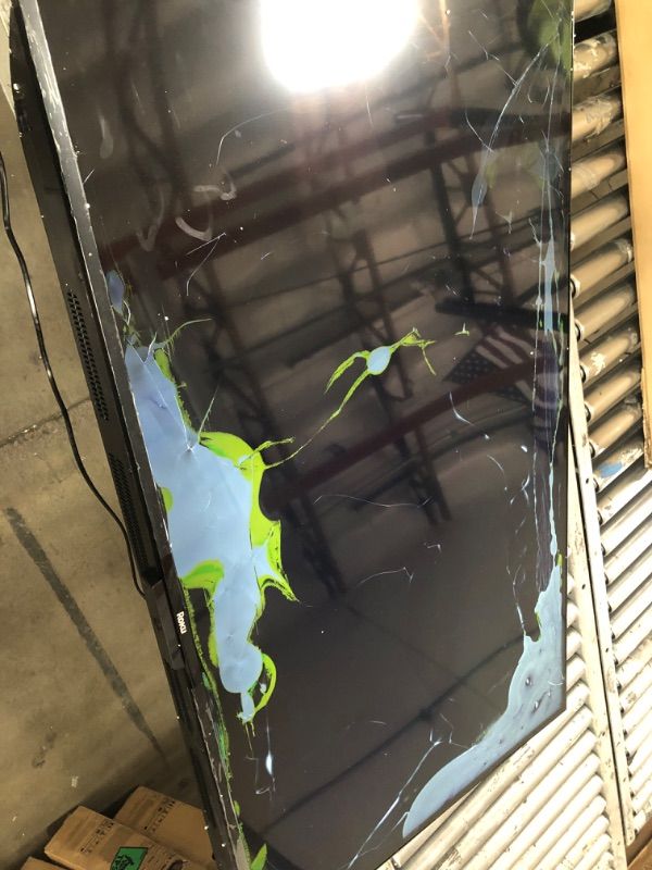 Photo 1 of *********************DESTROYED SCREEN, FINAL SALE******************************

Roku Smart TV – 50-Inch Select Series 4K HDR RokuTV with Roku Enhanced Voice Remote, Brilliant 4K Picture, Automatic Brightness, & Seamless Streaming – Live Local News, Sport