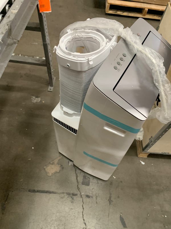 Photo 1 of (functioning unproperly) ((parts) Whynter Inverter Portable Air Conditioner 14,000 BTU with Dual Hose, Dehumidifier, Cooling Fan & Smart Wi-Fi for 600 Sq Ft Rooms, NEX ARC-1230WN (12,000 SACC), White