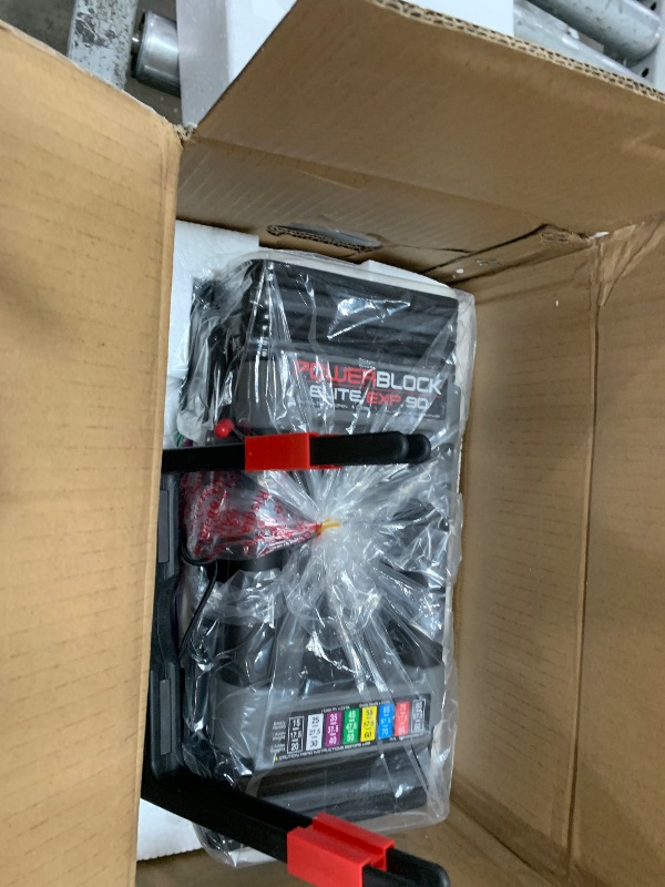 Photo 1 of ****************THIS ONLY INCLUDES 1*************

PowerBlock Elite EXP Adjustable Dumbbells, Sold in Pairs, Stage 1, 5-50 lb. Dumbbells, Durable Steel Build, Innovative Workout Equipment, All-in-One Dumbbells, Expandable with Expansion Kits