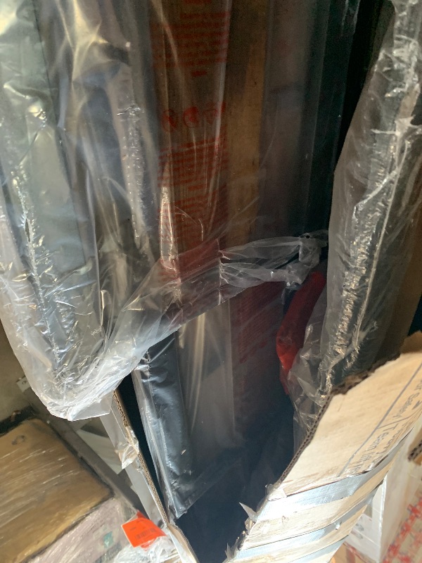 Photo 1 of Feonase Bunk Bed Twin Over Twin, Metal Bunk Bed with Ladder and High Guardrail, Bunk Bed Frame with Heavy-Duty Metal Slats, Noise Free, No Box Spring Needed, for Kids and Juniors, Vintage Brown