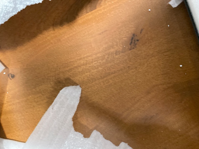 Photo 1 of ***PARTS ONLY***Modway Amistad 72" Solid Wood Modern Farmhouse Rectangular Dining Table in Walnut
