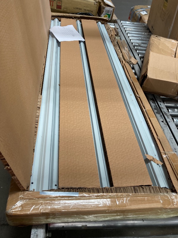 Photo 1 of *** INCOMPLETE SET BOX  OF 2 ONLY *** 10'x15' Heavy Duty Metal Carport, Outdoor Garage Car Shelter Shade with Heavier Metal Frame, Galvanized Metal Roof for Car and Boats, Grey