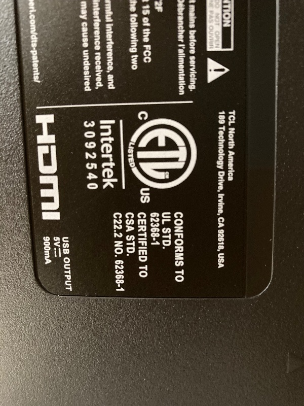 Photo 1 of **SMASHED SCREEN FINAL SALE**TCL 75-Inch QM6K QLED 4K Smart QD-Mini LED TV with Google TV (75QM6K, 2025 Model) Dolby Vision IQ, Dolby Atmos, HDR, Game Accelerator up to 288Hz, Voice Remote, Works with Alexa, Streaming Television