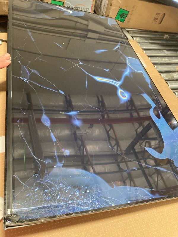 Photo 1 of **SMASHED SCREEN FINAL SALE**TCL 40-Inch Class S3 1080p LED Smart TV with Roku TV (40S350R, 2023 Model), Compatible with Alexa, Google Assistant, and Apple HomeKit Compatibility, Streaming FHD Television,Black