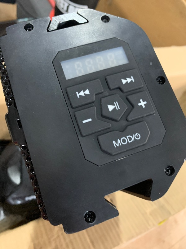Photo 1 of (used)(see all images) Ehaho 2.1CH Stereo UTV Sound Bar, Bluetooth ATV Soundbar with RGB Lights, Waterproof Golf Cart Speakers, Marine Sound bar