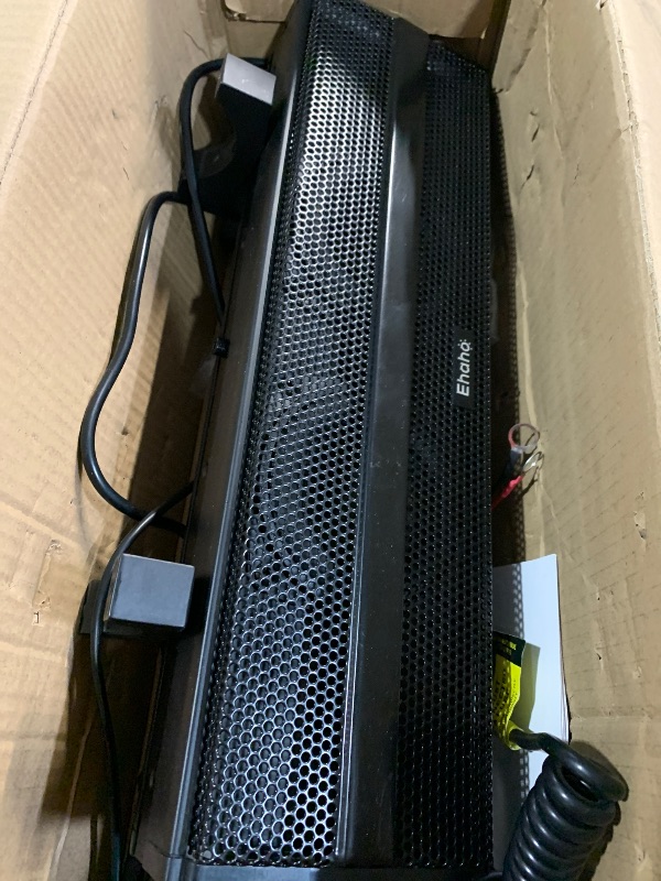 Photo 1 of (used)(see all images) Ehaho 2.1CH Stereo UTV Sound Bar, Bluetooth ATV Soundbar with RGB Lights, Waterproof Golf Cart Speakers, Marine Sound bar