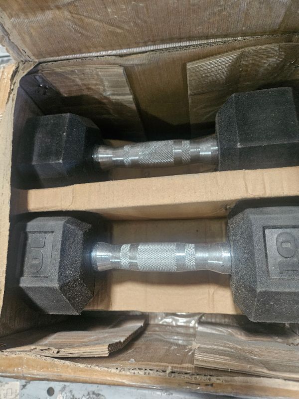 Photo 1 of ***PARTIAL SET ONLY INCLUDES 2-15LBS & 2- 10LBS DUMBELLS CAP Barbell Dumbbell Set Multiple Options in 150lbs and 210lbs