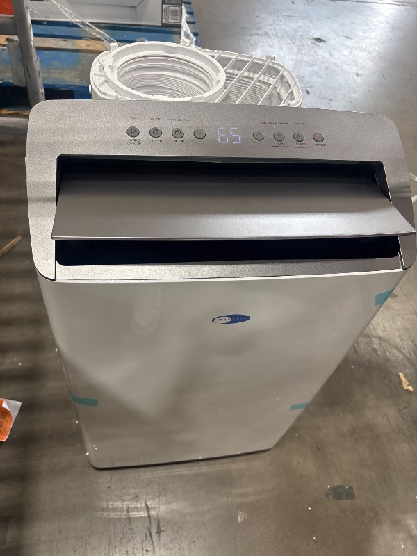 Photo 1 of ***PARTS ONLY***

Whynter Inverter Portable Air Conditioner 14,000 BTU with Dual Hose, Dehumidifier, Cooling Fan & Smart Wi-Fi for 600 Sq Ft Rooms, NEX ARC-1230WN (12,000 SACC), White