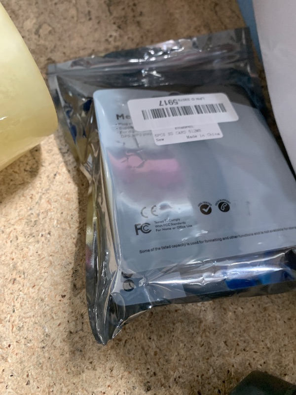 Photo 1 of INDMEM SD Card 512MB, 6 Packs Class 4 512MB Flash Memory Card MLC Standard Secure Digital Cards Camera Cards