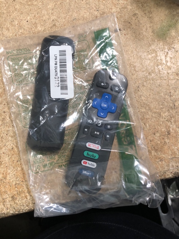 Photo 1 of (Pack of 2) Replacement-Remote-Control for Roku-TV,Compatible for TCL Roku/Hisense Roku/Onn Roku/Philips Roku Smart TVs(Not for Roku Stick and Box)
