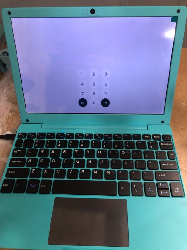 Photo 1 of ***SEE NOTES***HBESTORE 10.1Inch Laptop,Quad-Core Processor with Android 12.0 OS,2GB RAM,64GB EMMC,Built-in Camera,WiFi,USB Interface,Tpye-C Charging for Learning and Entertainment (Blue 2GB+64GB)