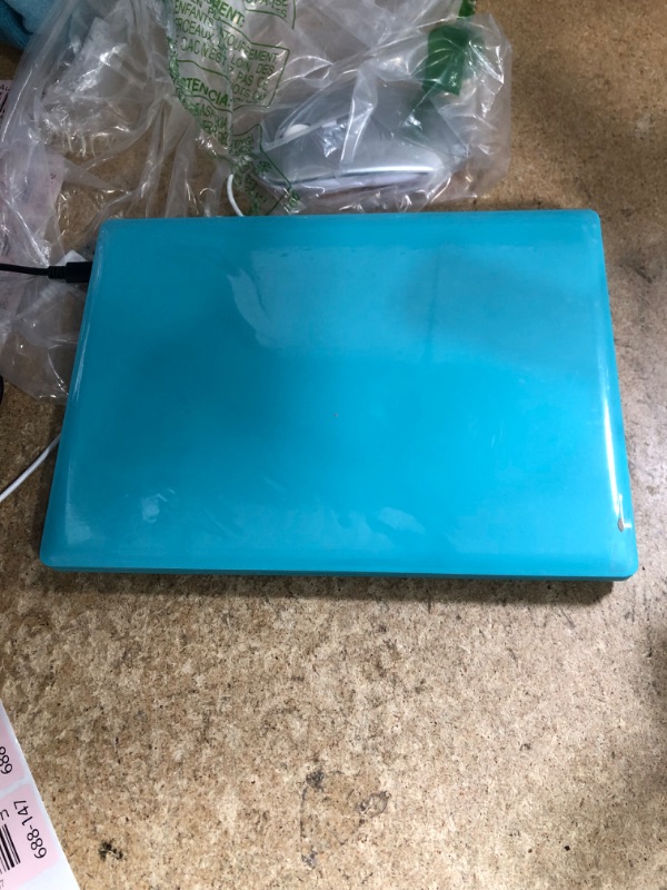 Photo 1 of ***SEE NOTES***HBESTORE 10.1Inch Laptop,Quad-Core Processor with Android 12.0 OS,2GB RAM,64GB EMMC,Built-in Camera,WiFi,USB Interface,Tpye-C Charging for Learning and Entertainment (Blue 2GB+64GB)