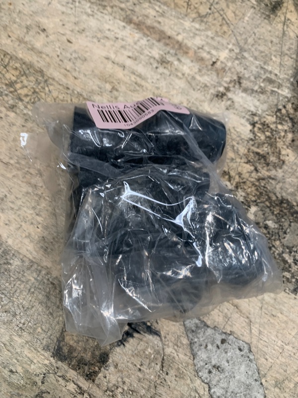 Photo 1 of 6 Pack Replacement Rubber Cane Tips for Canes, Walking Sticks, Walkers (Black, 3/4 Inch Tip)