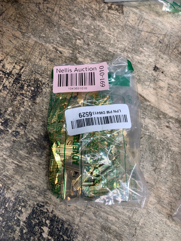 Photo 1 of SL Hardware,Blank Key?Uncut Blank Key?Lock Parts, SC1 Key Blanks,50packs (50)