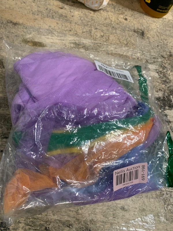 Photo 1 of (BAGGED) (KIDS) Vieille 4T Rainbow Dresses for Girls 5T Purple Summer Dress Flutter Sleeve for School