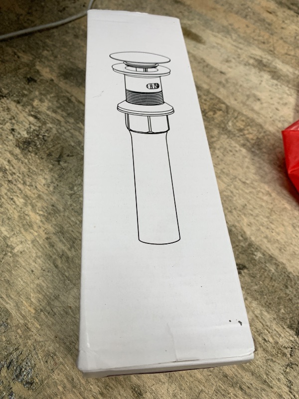 Photo 1 of (Incomplete) KAIYING Pop Up Drain, Bathroom Sink Drain Stopper with Overflow, Vessel Sink Drain Assembly with Detachable Basket Stopper