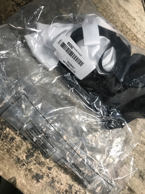 Photo 1 of 6pcs Hair Bows for Women Adults Girls, Hair Bows Clips Hair Ribbon Tassel with Long Tail, Cute Hair Accessories Silky Satin Barrettes Ponytail Holder Bow (Black & White, 3 Size)