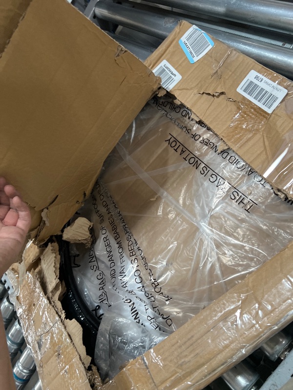 Photo 1 of LSKSSNG 18" Basketball Rim Replacement, Wall Door Mounted Basketball Rim, Double Spring Solid Rim Replacement with Net Fits In-Ground & Wall-Mounted Basketball Hoops, Indoor/Outdoor (Black)