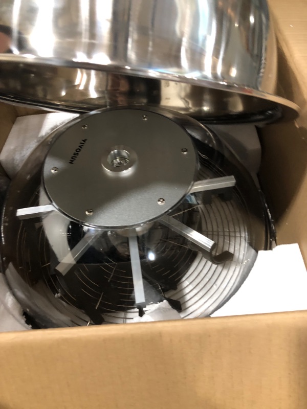 Photo 1 of ***PARTS ONLY***VIVOSUN 19 inch Bud Leaf Bowl Trimmer with Clear Visibility Dome, Sharp Stainless Steel Blades for Spin Cut, Solid Metal Gear Box, and Hand Pruner (Upgraded Version)
