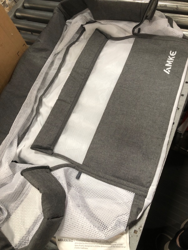 Photo 1 of ***THIS IS THE MESH/CLOTH LINER ONLY*** AMKE 3 in 1 Baby Bassinets,All-mesh Bedside Sleeper,Baby Cradle with Storage Basket,Easy Assemble Bassinet for Infant/Newborn,Adjustable Bedside Crib,Safe Portable Baby Bed,Travel Bag Included