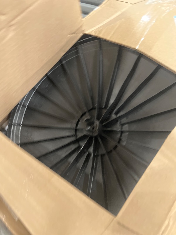 Photo 1 of ***PARTS ONLY***Lasko Oscillating Cyclone Pedestal Fan, Adjustable Height, Timer, Remote Control, 3 Speeds, for Bedroom, Living Room, Home Office, 18", Black, 1843