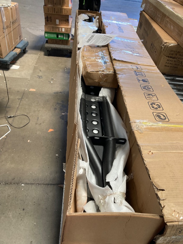 Photo 1 of (used,minor) CLAMBER Running Boards for 2024-2025 Toyota Tacoma Double Cab Crew Cab with 4 Full Size Doors, 6.5'' Black Heavy Duty Carbon Steel Step Bars Side Steps Nerf Bars