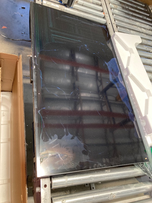 Photo 1 of **SMASHED SCREEN FINAL SALE**TCL 43-Inch Class S4 4K LED Smart TV with Roku TV (43S450R, 2023 Model), Dolby Vision, HDR, Dolby Atmos, Works with Alexa, Google Assistant and Apple HomeKit Compatibility, Streaming UHD Television