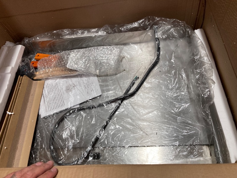 Photo 1 of VEVOR Upgraded Commercial Electric Griddle, 2800W Stainless Steel Countertop Flat Top Grill, 26'' Griddle Grill with 2 Shovels and 2 Brushes, 122?-572 ? Adjustable Temp, for Home Restaurant(No Plug)