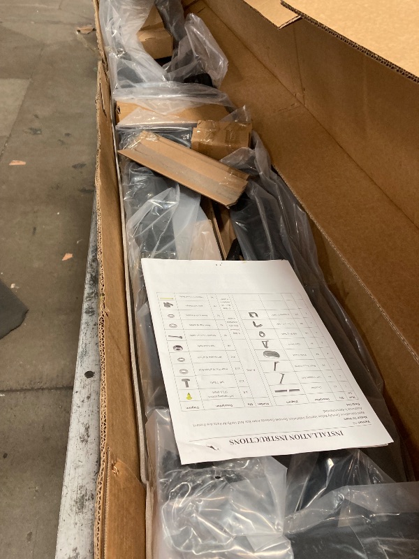 Photo 1 of IIIREENO Universal Truck Ladder Rack Compatible with Full Size and Mid Size Pickup Trucks (No Drilling) Textured Black(2pcs)