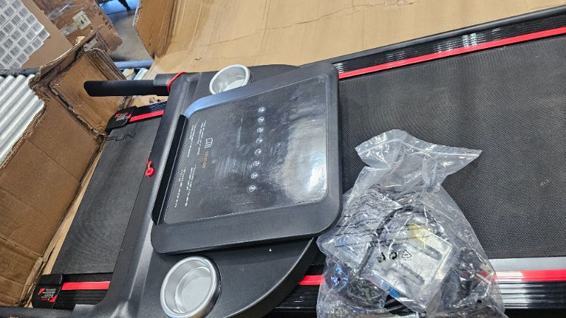 Photo 1 of ***PARTS ONLY***RHYTHM FUN Treadmills for Home, 8.0 MPH Running Walking Pad Treadmill with Incline up to 8%, Foldable Treadmill with Handles, Low Noise Walking Pad for 300 lbs