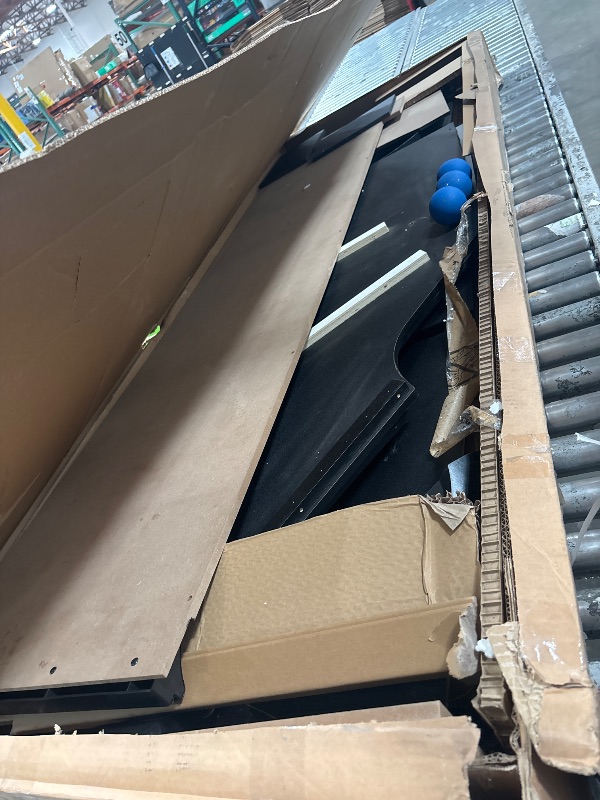 Photo 1 of VEVOR 9' Roll and Score Classic Arcade Game Table, Sky Ball Arcade, with LED Electronic Scorer & Track Lighting, Sound, Automatic Ball Return, Home Recreation Game Room, 4 Balls Included