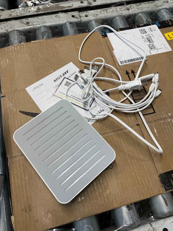 Photo 1 of (PARTS) (NO POWER) MSTJRY Charging Station for Multiple Devices : 5 Port Multi USB-A Charger Stations Multi-Device Organizer Charging Dock Designed for iPhone iPad Cell Phone Tablets (7 Short Cables Included)