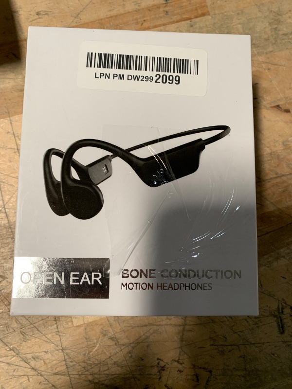 Photo 1 of MISSING CHARGER Laoziniu Bone Conduction Headphones, Wireless Bluetooth 5.3 Swimming IPX8 Professional Waterproof Headset, Suitable for for Running, Cycling, Drving, Black
