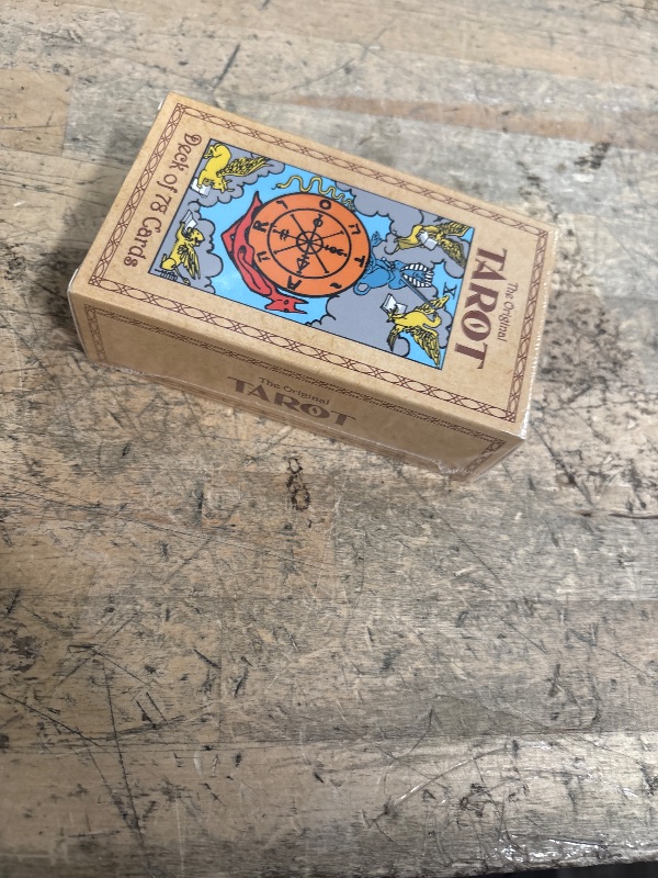 Photo 1 of The Original Tarot Cards Deck with Guide Book for Beginners, Alternative to Rider Waite Smith