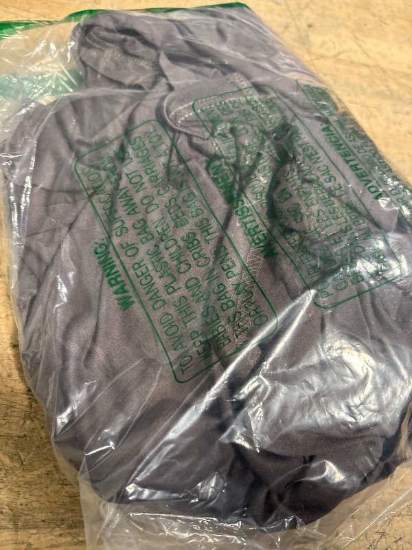 Photo 1 of Ekouaer Women Zipper Robe Open Front Light Robe Lace Trim Bathrobes Knee Length Housecoat Grey XL