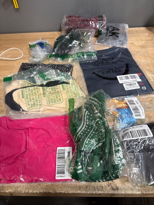 Photo 1 of **FINAL SALE BUNDLE OF MISCELLANEOUS CLOTHING NON-REFUNDABLE**