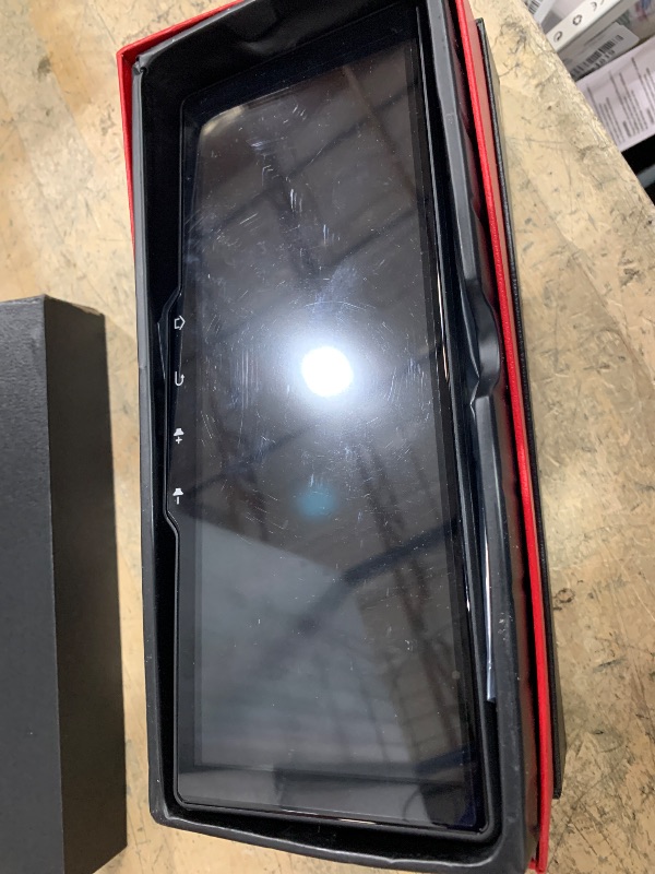 Photo 1 of 10.26" HD Portable Carplay Wireless Touch Screen Double Din Car Stereo Compatible Apple Carplay and Android Auto with GPS Navigation, Voice Control, Mirror Link, Bluetooth, AUX, FM, AirPlay