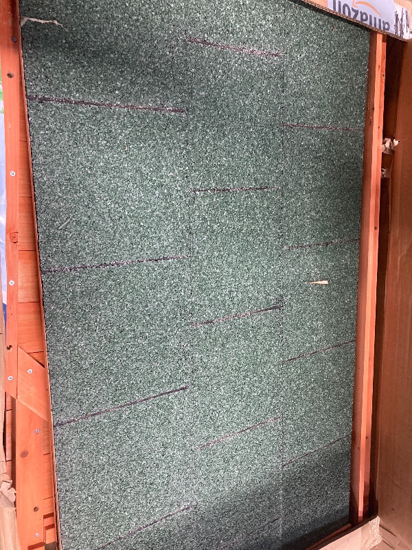 Photo 1 of ***HAS BROKEN DAMAGED WOOD AROUND FRONT ENTRANCE/PARTS ONLY***TRIXIE Natura Pitched Roof Dog House, 40 L X 33 W X 34.5 H
