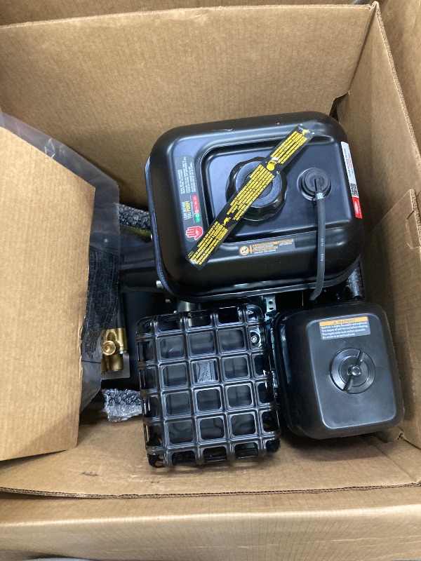 Photo 1 of ***DENTED GAS TANK**SIMPSON Cleaning CM61083 Clean Machine 3400 PSI Gas Pressure Washer, 2.5 GPM, CRX Engine, Includes Spray Gun and Wand, 4 QC Nozzle Tips, 5/16-in. x 25-ft. MorFlex Hose, 49-State