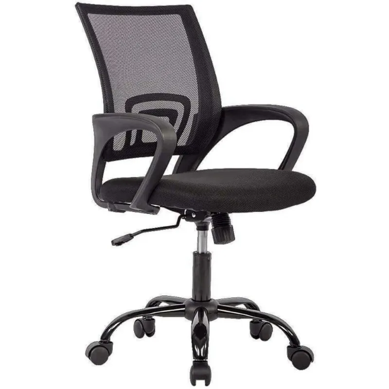 Photo 1 of BestOffice Ergonomic Office Chair, Lumbar Support, Adjustable Height with Armrests for Adults(Black)
