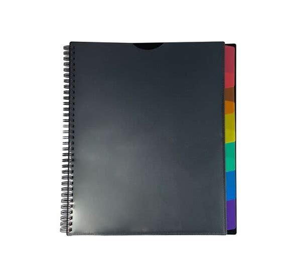 Photo 1 of 
Share Product
Pen+Gear 12 Pocket Spiral Poly Organizer, Black File Folders,