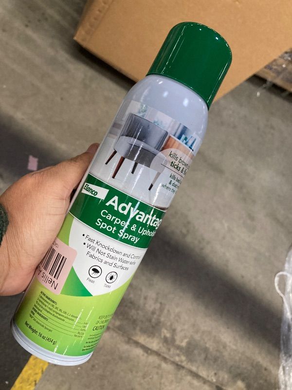 Photo 1 of Advantage Carpet & Upholstery Spot Spray | Kills Fleas & Ticks & Bedbugs | 16 oz.