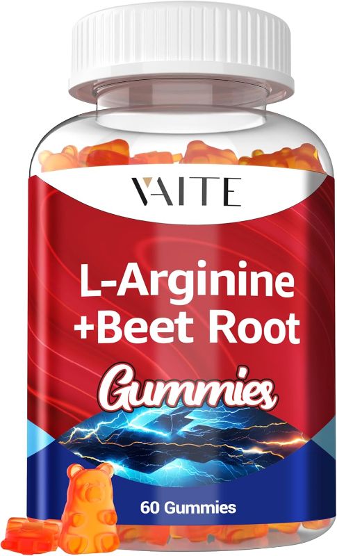 Photo 1 of  Red Yeast Rice with CoQ10 Gummies - 1200 mg RYR Synergy Plant-Based Supplement with Coenzyme Q10, Non-GMO, Citrinin-Free, No Artificial Additives, Supports Vitality, Endurance & Energy – 60 Gummies